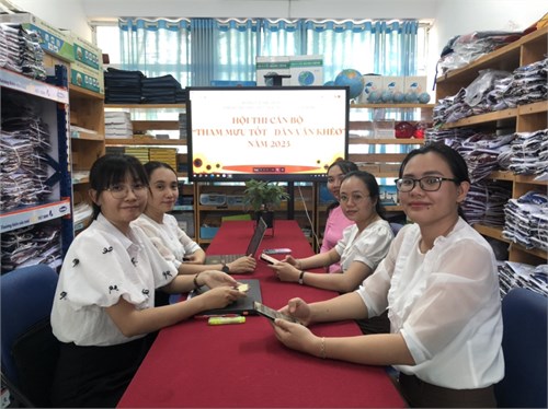 Hội thi  Cán bộ tham mưu tốt, dân vận khéo năm  2023